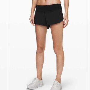 LULULEMON black speed up short